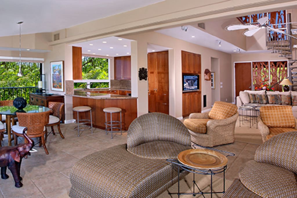 Main Living Area & Kitchen