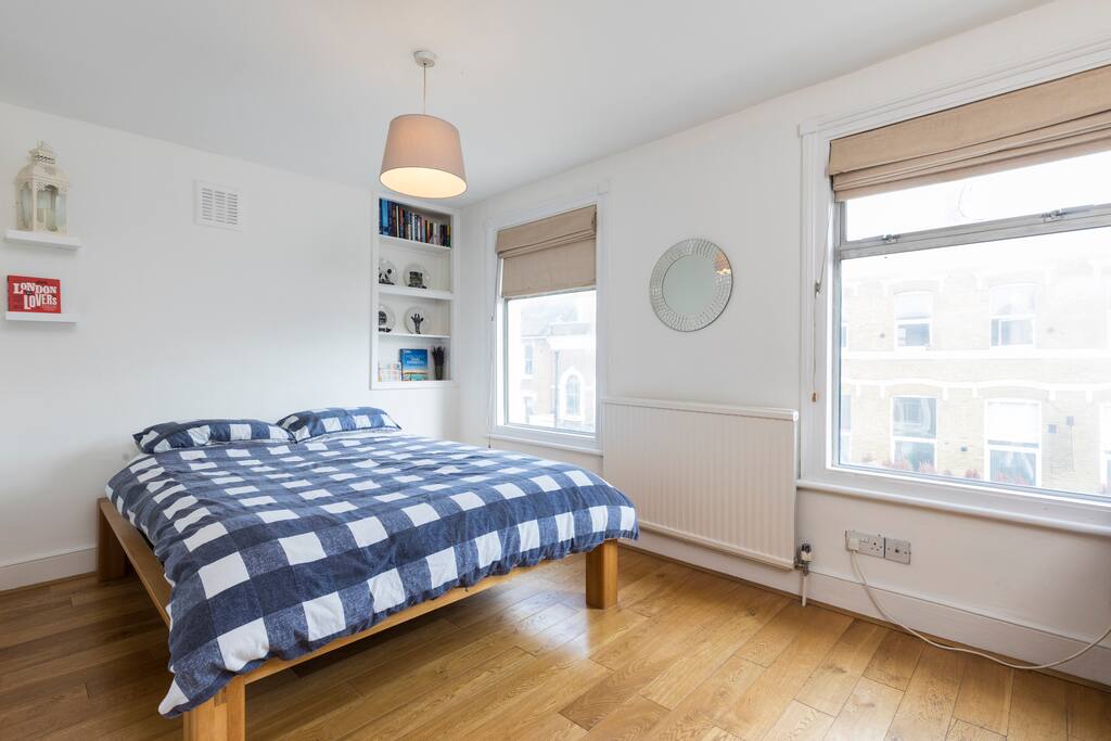 King-size Bedroom, with inbuilt wardrobe space