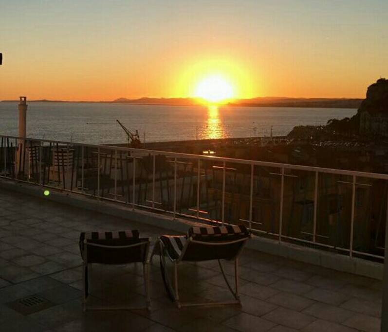 coucher de soleil