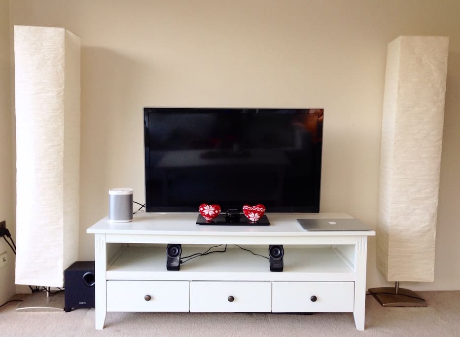 34" Panasonic TV with HDMI cable