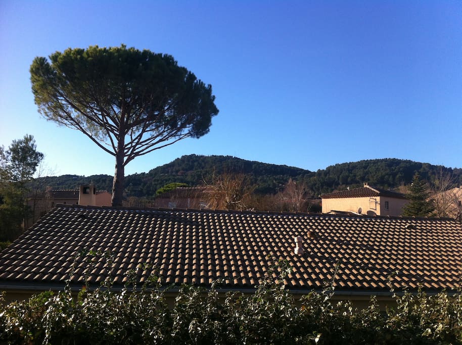 Vue sud de l étage