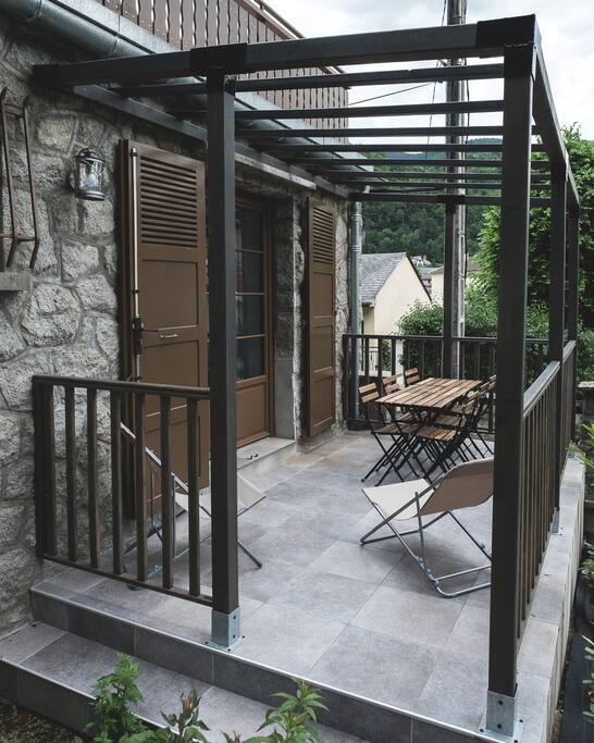 Terrasse privée de 14 m carré