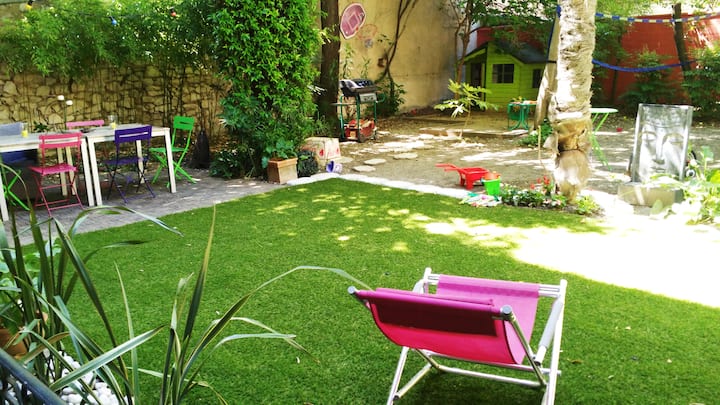 Bel Appartement Avec  Grand Jardin Très Bien Situé - Marseille