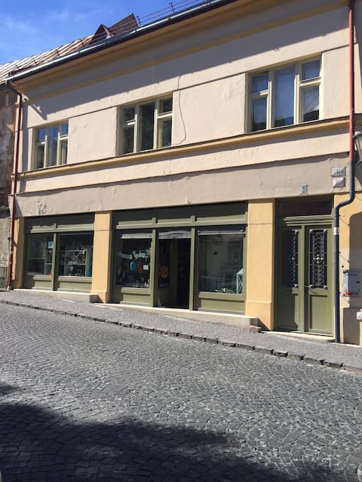 Pohľad z hlavnej ulice
