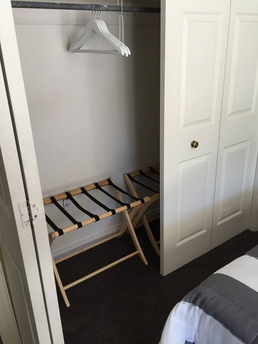 Great wardrobe space.