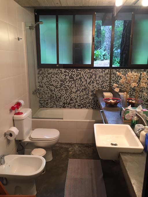 baño compartido
