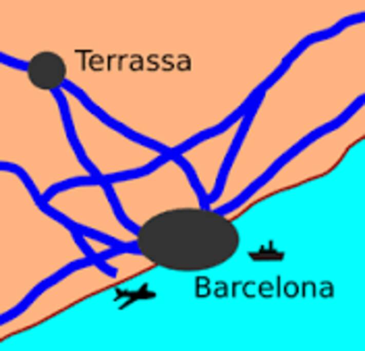 A solo 25 min del aeropuerto de Barcelona