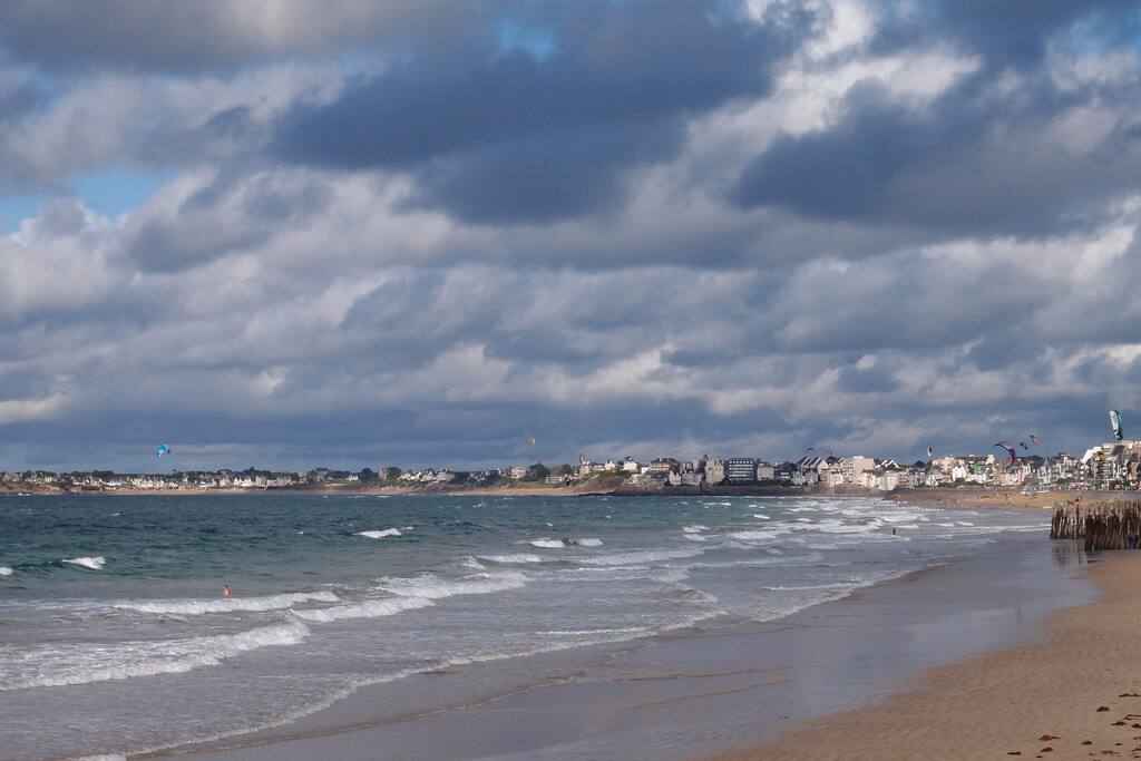 La plage du Sillon