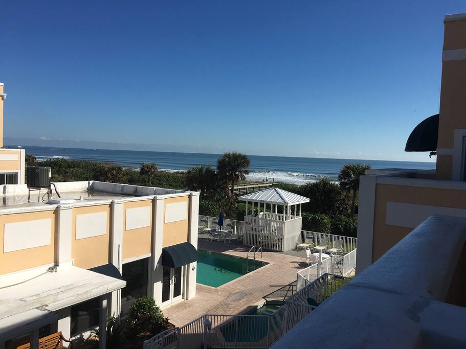 Amazing views from private balcony!