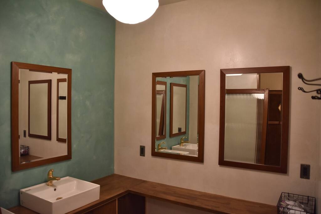 洗面ルームです。Wash basin