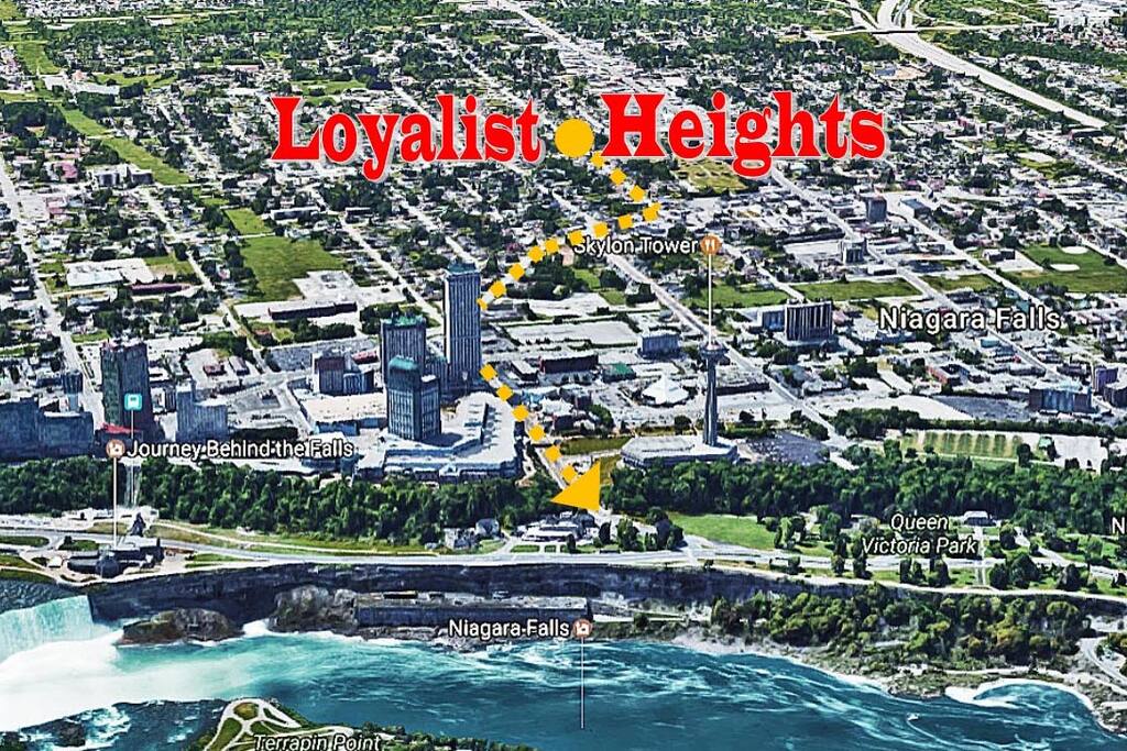 Don't Pay for Parking. WALK TO THE FALLS of take the WEGO