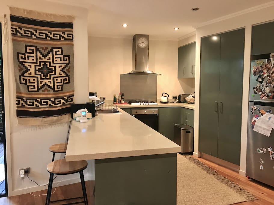 Gas cooking kitchen