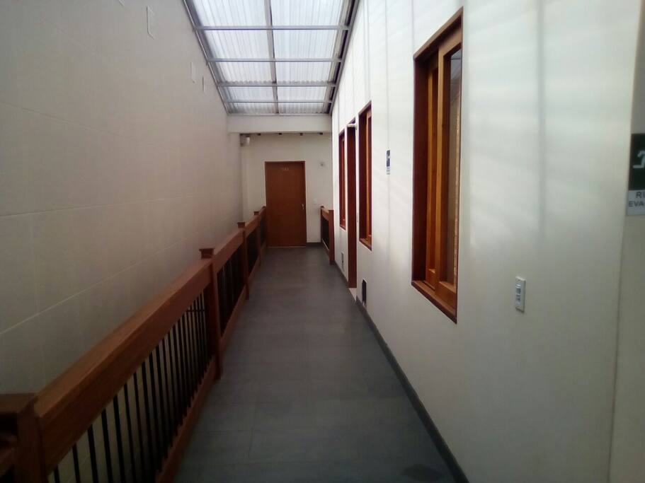 Pasillo del segundo piso