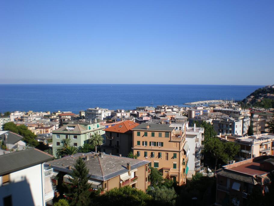 Vista mare d'estate