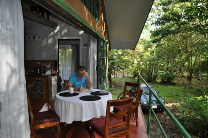 La Maison De L'ours - Jungle Chalet Avec Rivière - Costa Rica