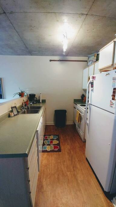 galley kitchen