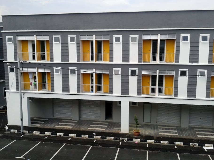 The facade