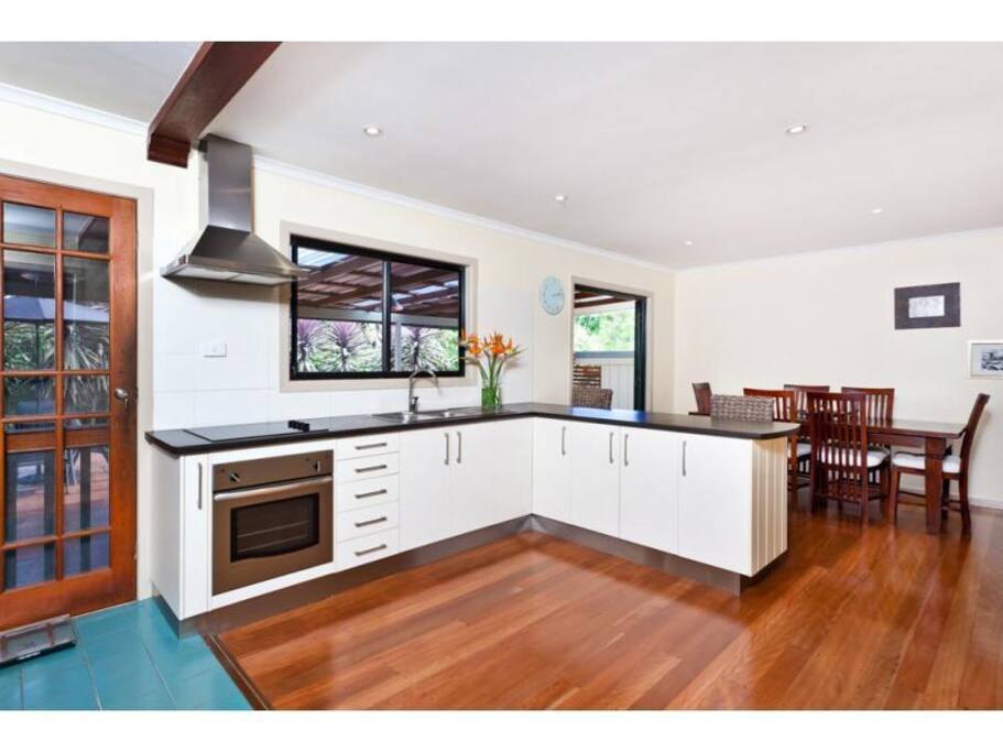 Spacious kitchen