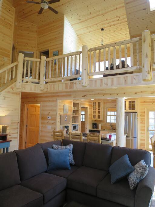 Loft and kitchen