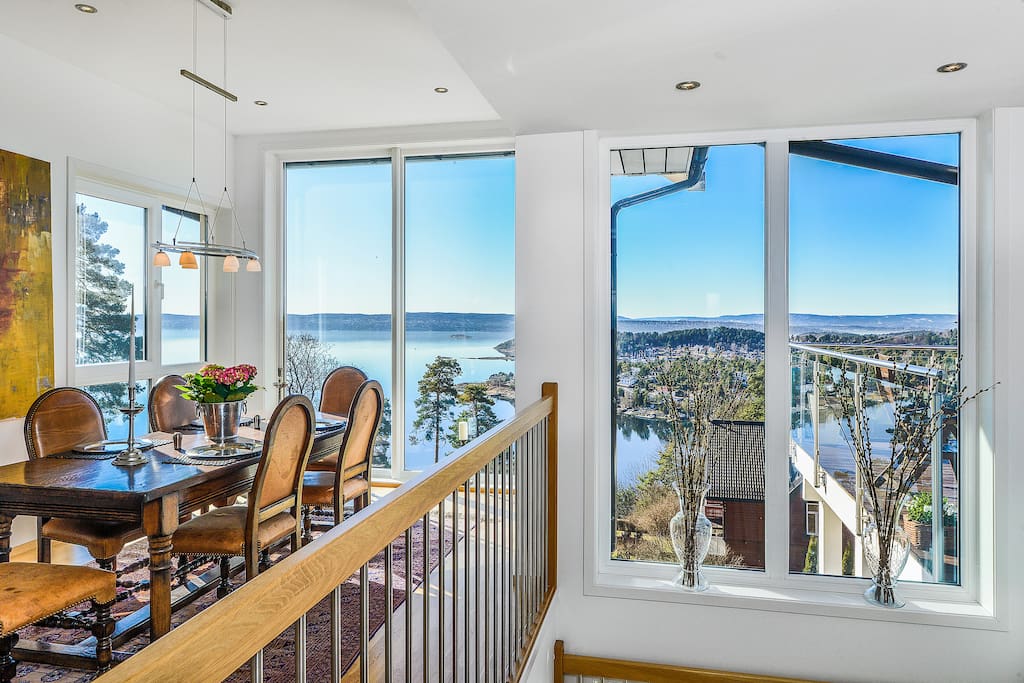 Panoramic view from top floor