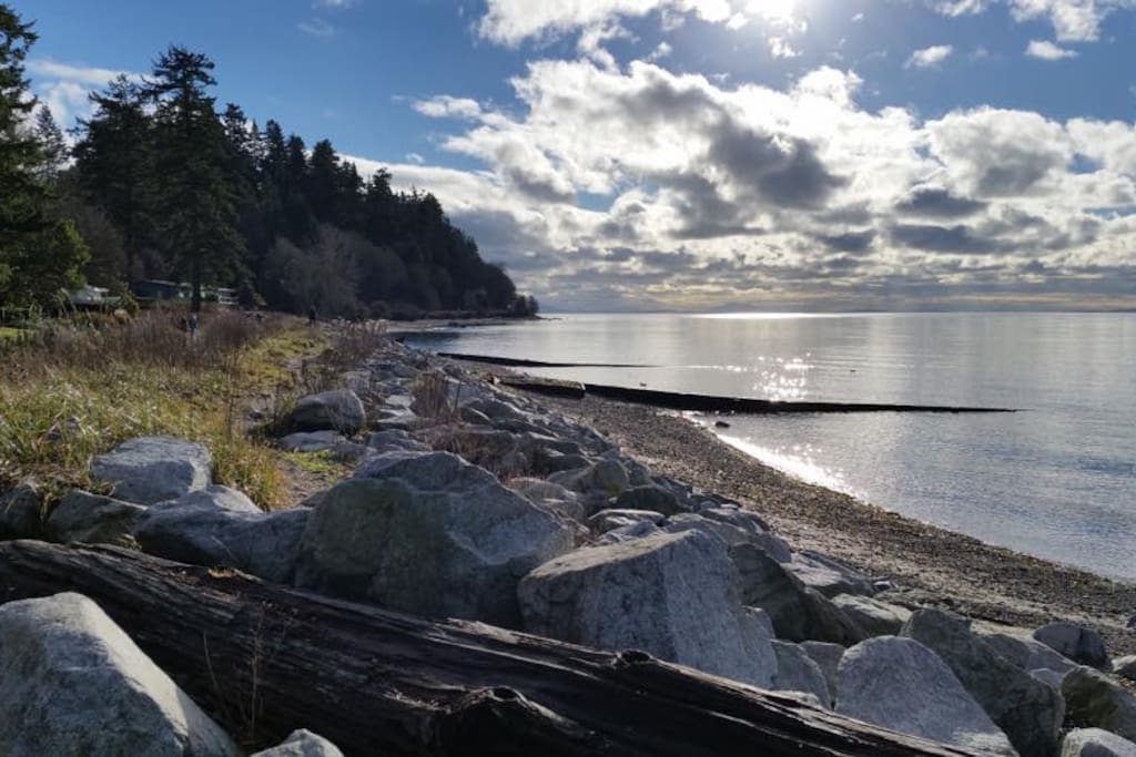 The stunning natural beauty of the west coast.