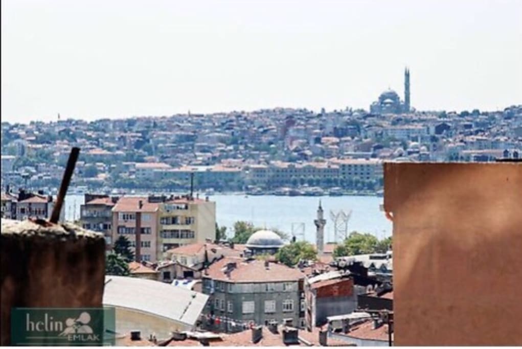 Golden Horn from our terrace
