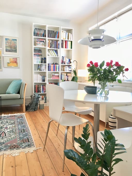 Dining space in the Living room