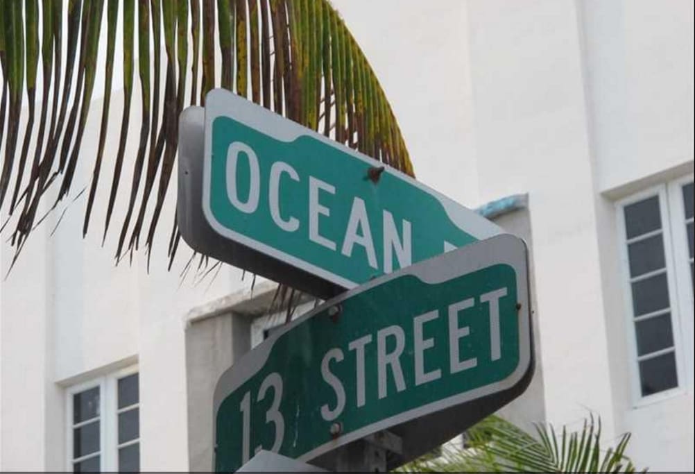 There is no better location -- Ocean Drive and 13th Street