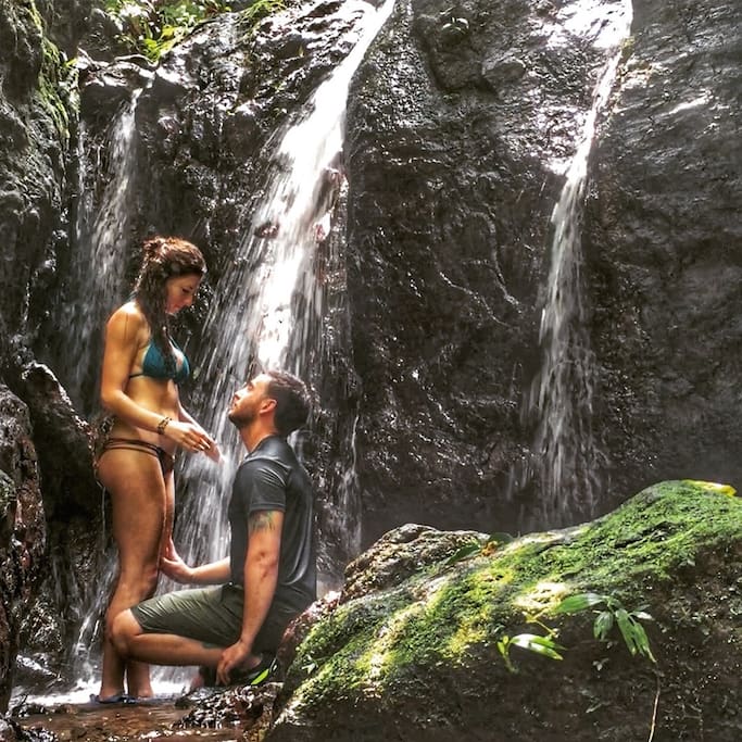 Private waterfall