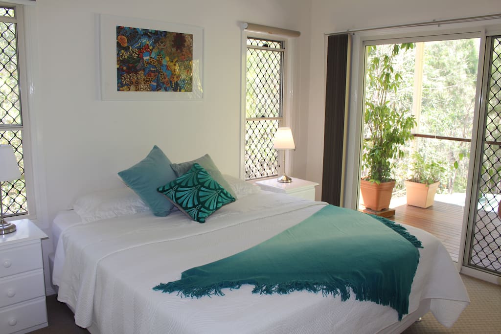 Main Bedroom for the "The Green Suite"