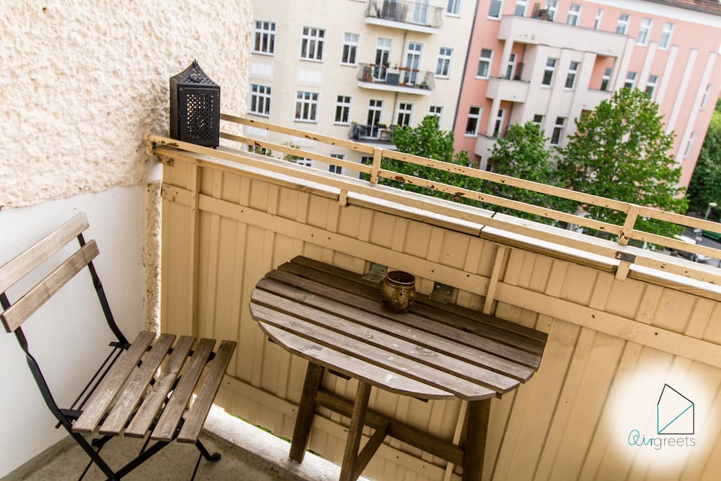 A cosy place to enjoy the sun.