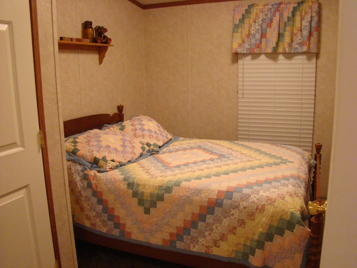 Double bed (not a queen)