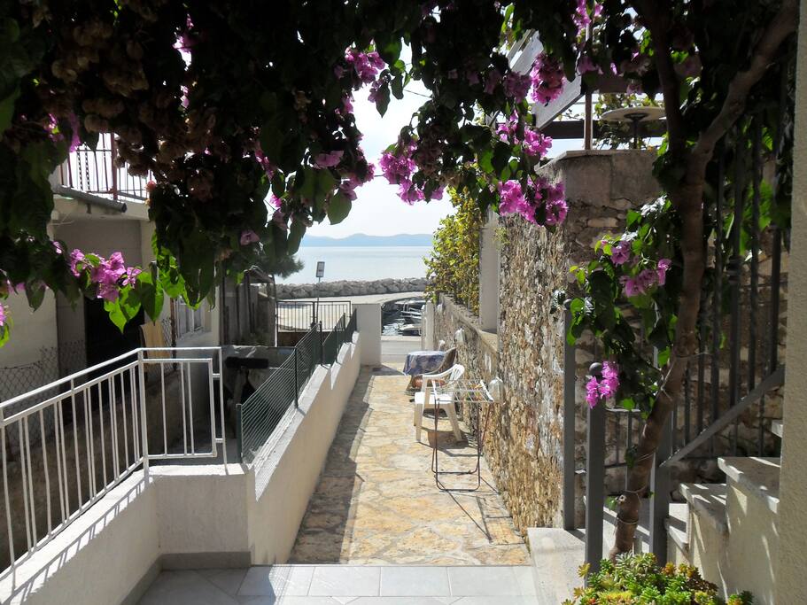 in a quiet position,across the sea..magnificent and unique view-balcony of the apartment.in a quiet position,across the sea