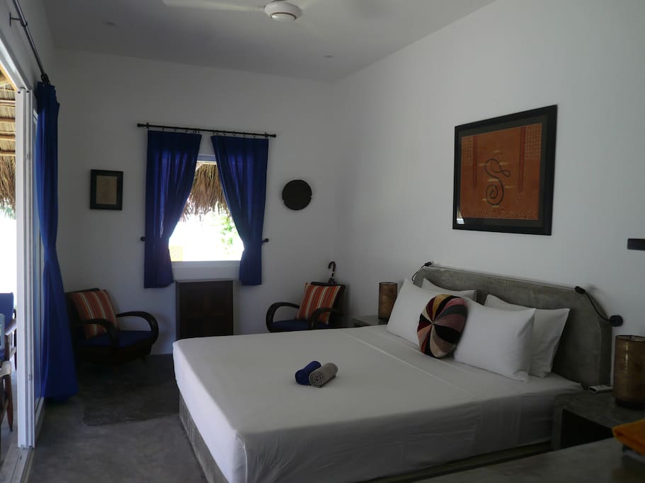 Room from bathroom door