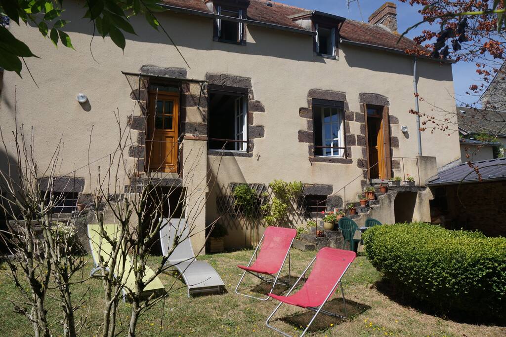 détente dans le jardin
