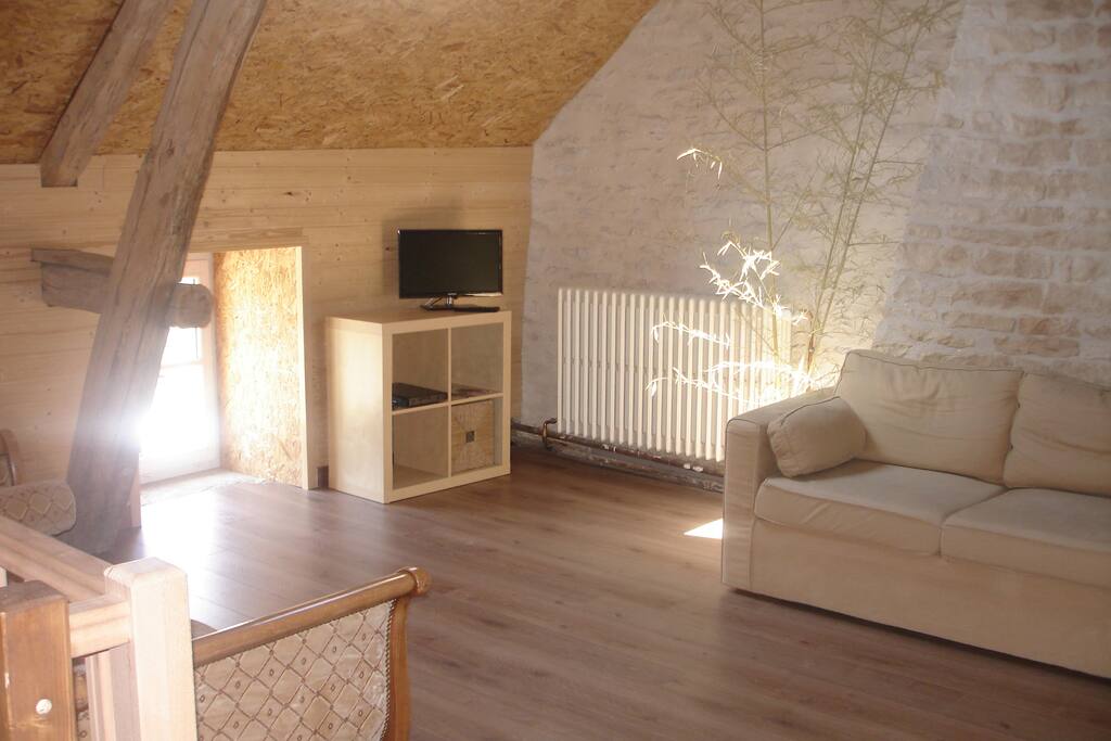 Le salon côté cour