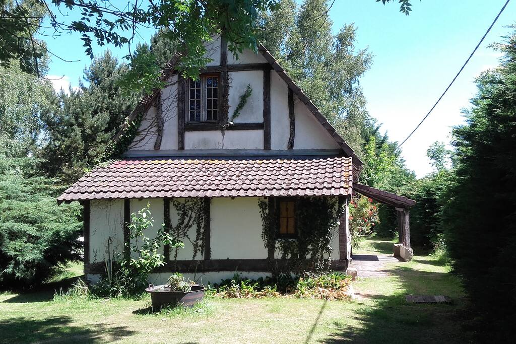 Vu de la maison en arrivant