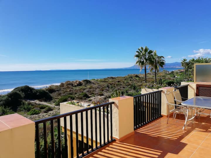Penthouse in erster Strandlinie Wohnungen zur Miete in Marbella