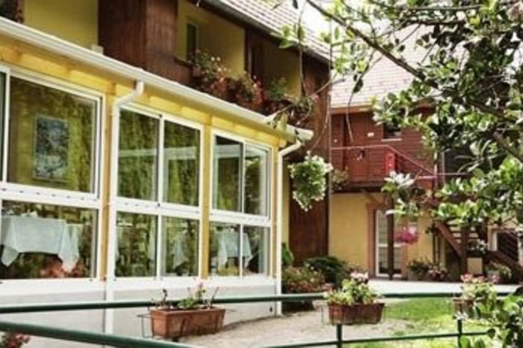Veranda de l'espace restarant