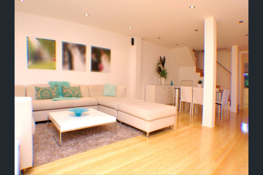 Open Living Area & TV entertainment