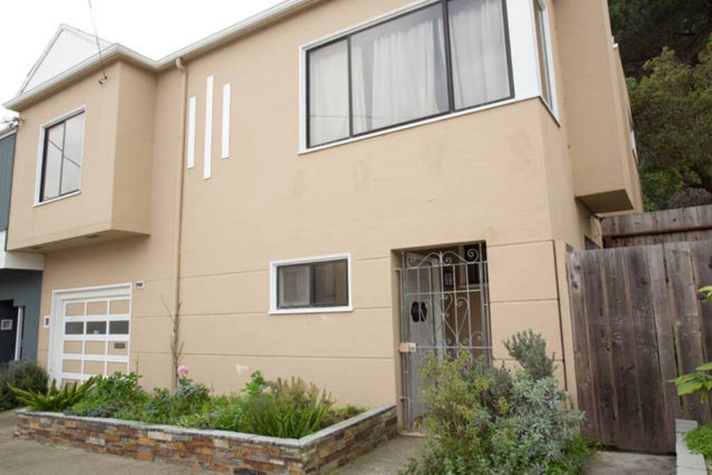Front of house. Only the upstairs is available for rental. Downstairs is a separate unit.