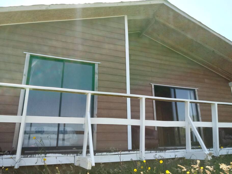 Terraza para disfrutar de el imponente paisaje