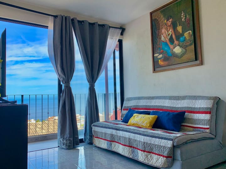 Apartment with a beautiful view of the sea