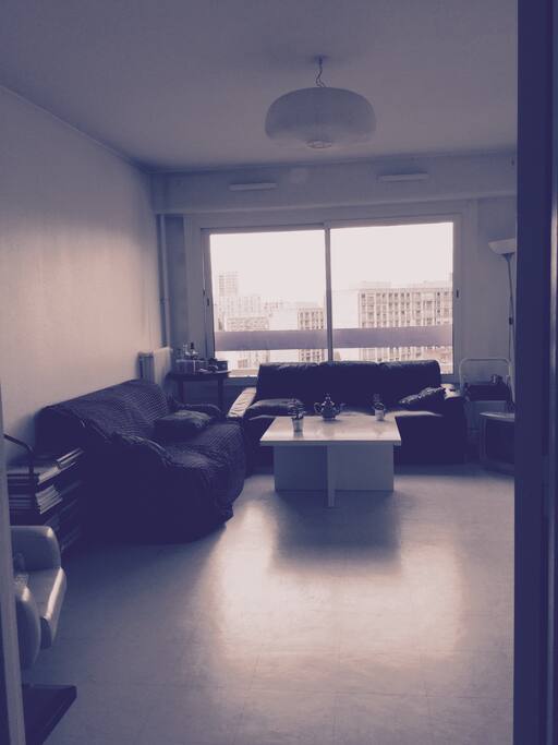 Le salon. / The living room.