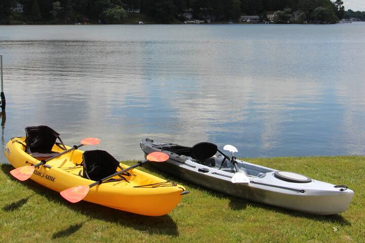 Lakefront Cottage Gilletts Lake 2 Min Off I 94 Cottages For