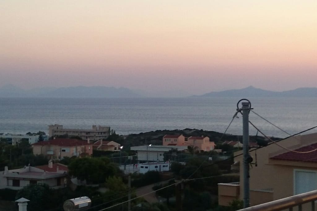 View to the sea