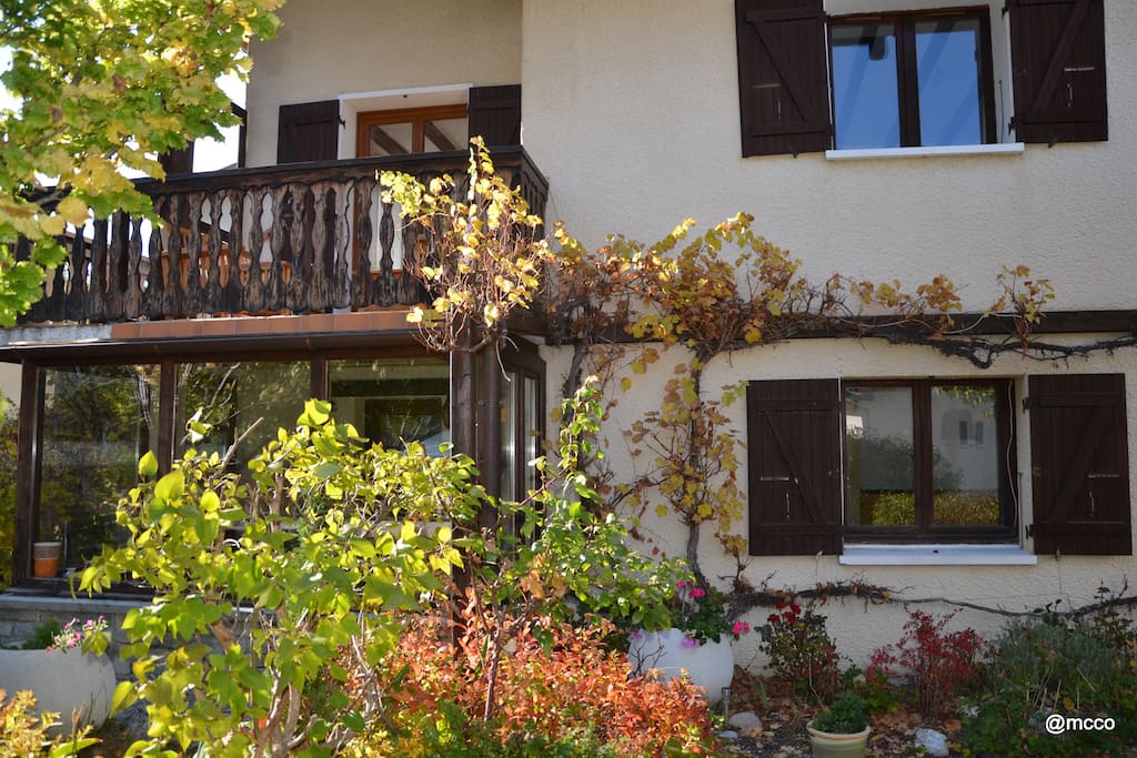 devant la maison