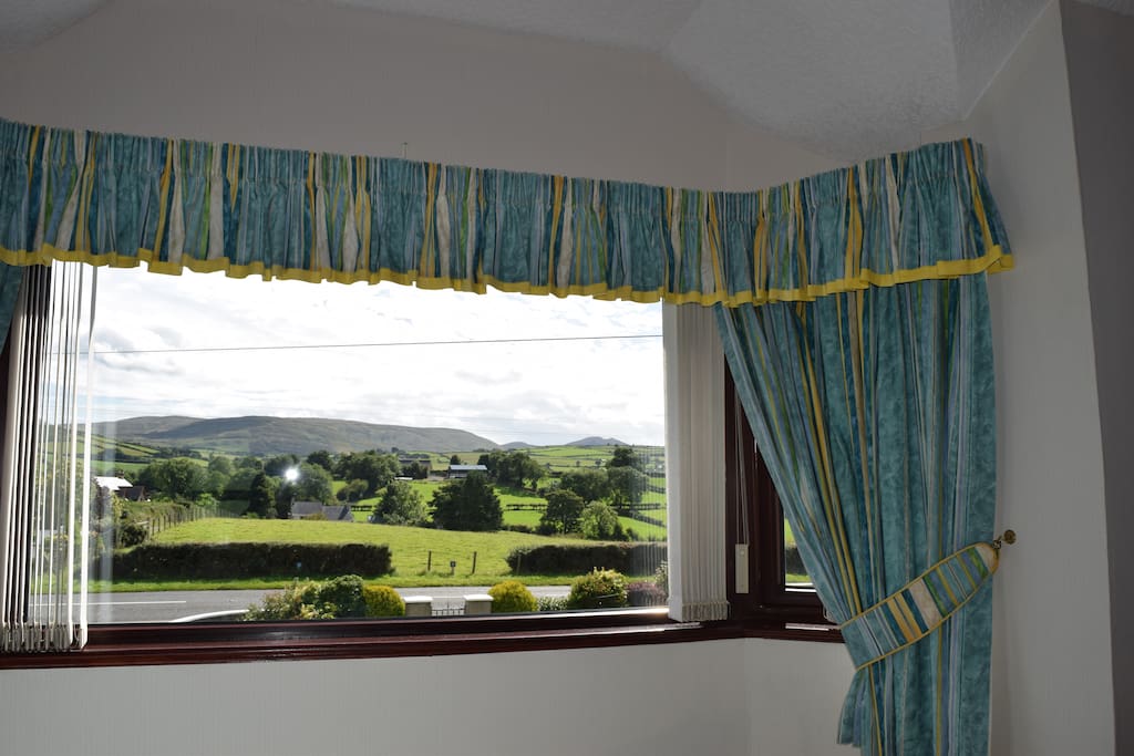 View of the Mournes from the Bedroom