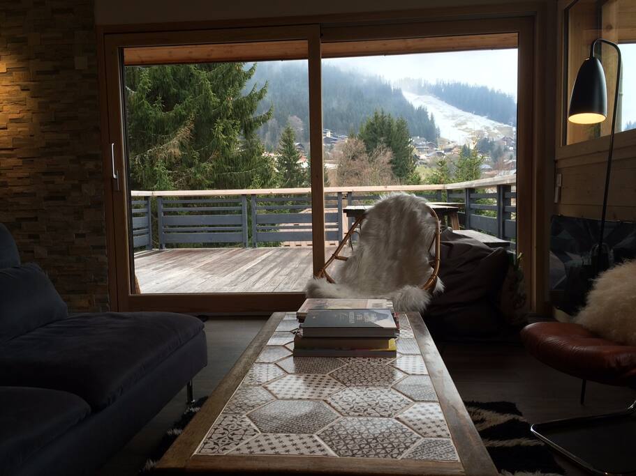 View from lounge