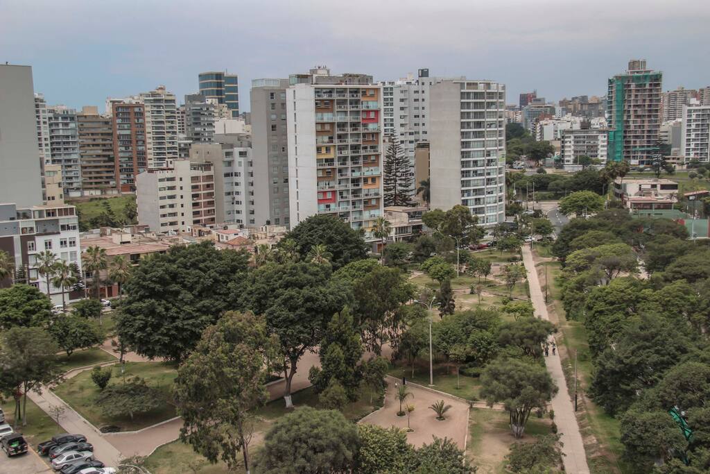 Vista del balcón